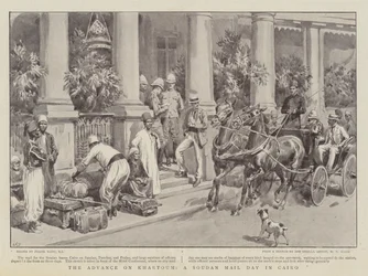 Der Vormarsch auf Khartum, ein Sudan-Posttag in Kairo